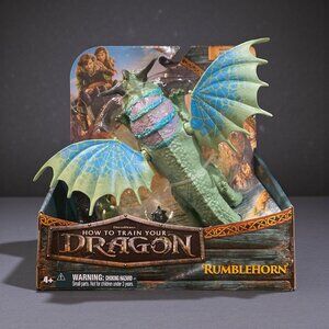 2025 How To Train Your Dragon Live Action Movie Rumblehorn Figure IN HAND New